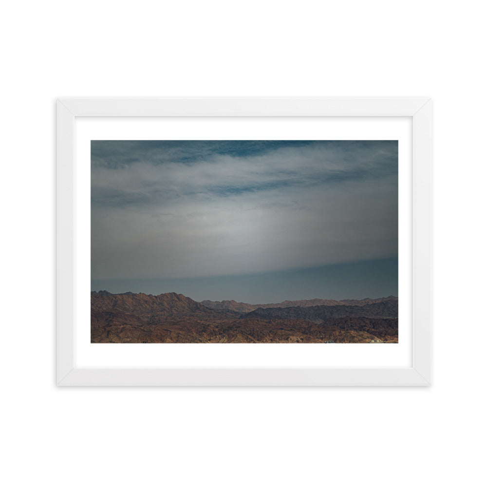 Salt of the Earth Framed matte paper poster