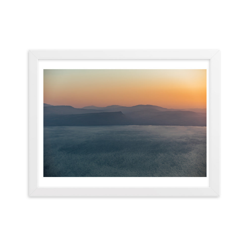 Aerial Allure Framed matte paper poster