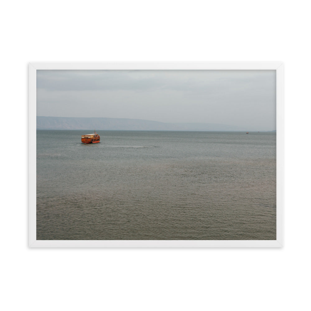 Israel Nature Galileo Sea Framed matte paper poster