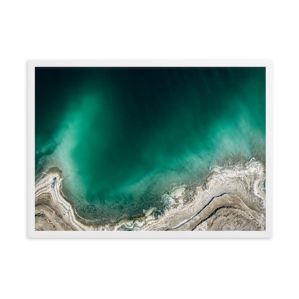 Framed matte paper poster Dead Sea