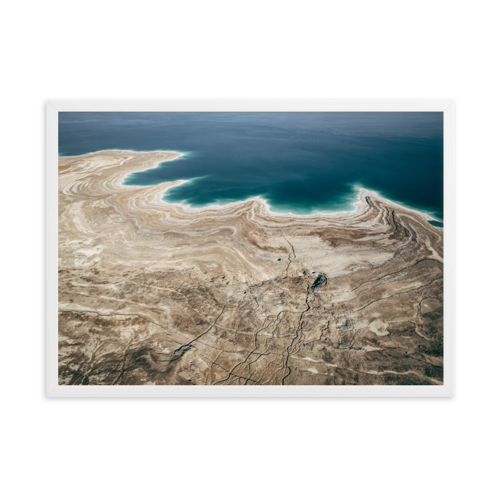 Framed matte paper poster Dead Sea