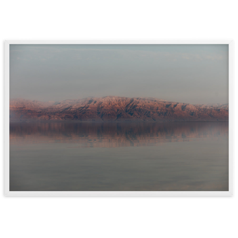 Israel Nature Edom mountain Framed matte paper poster