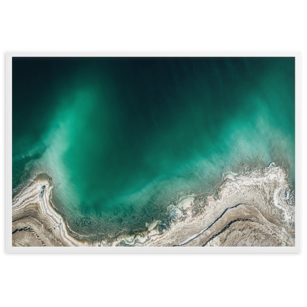 Framed matte paper poster Dead Sea