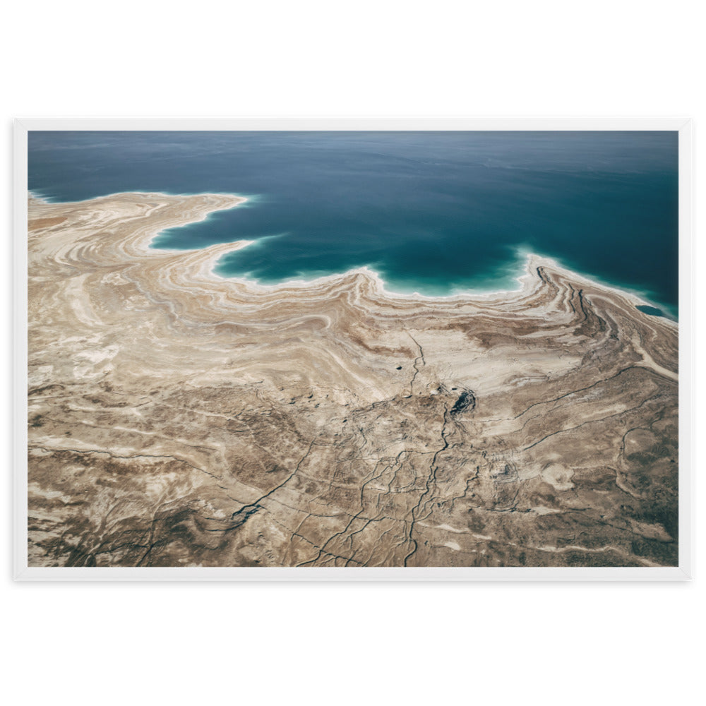 Framed matte paper poster Dead Sea