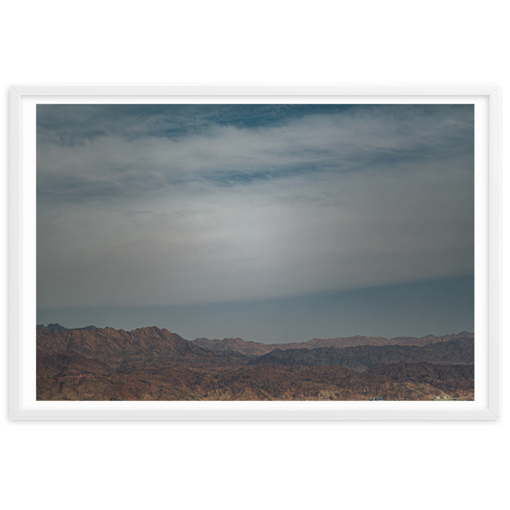 Salt of the Earth Framed matte paper poster