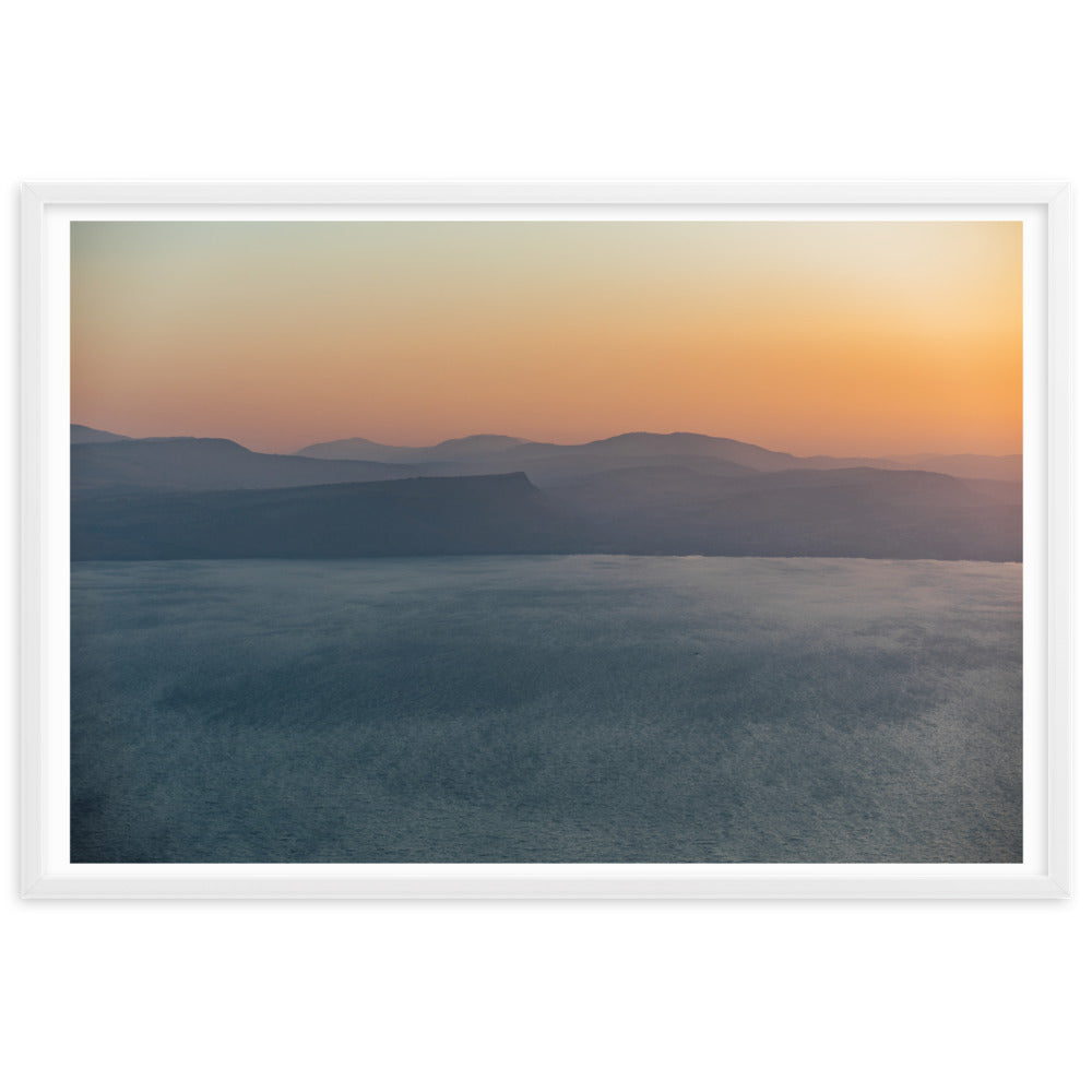 Aerial Allure Framed matte paper poster