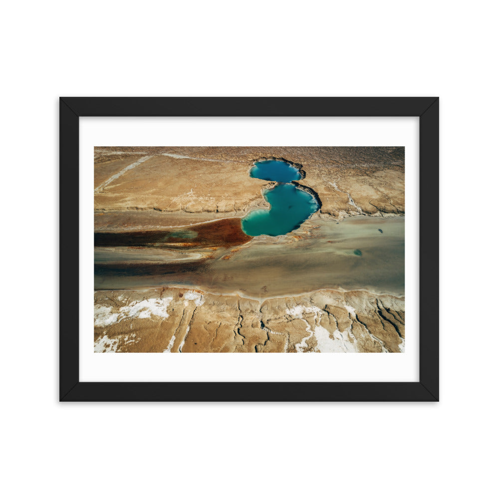 Nature's Abstract Canvas Framed poster