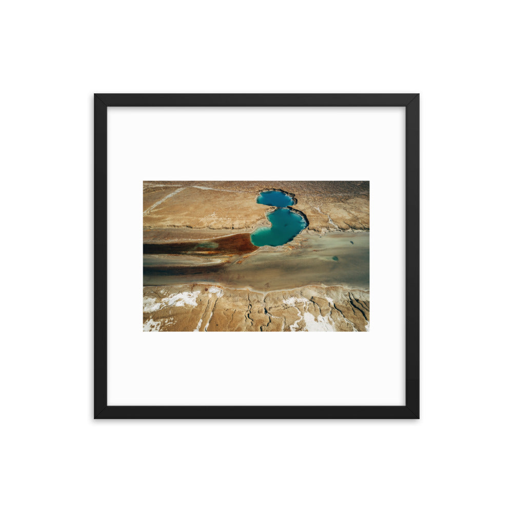 Nature's Abstract Canvas Framed poster