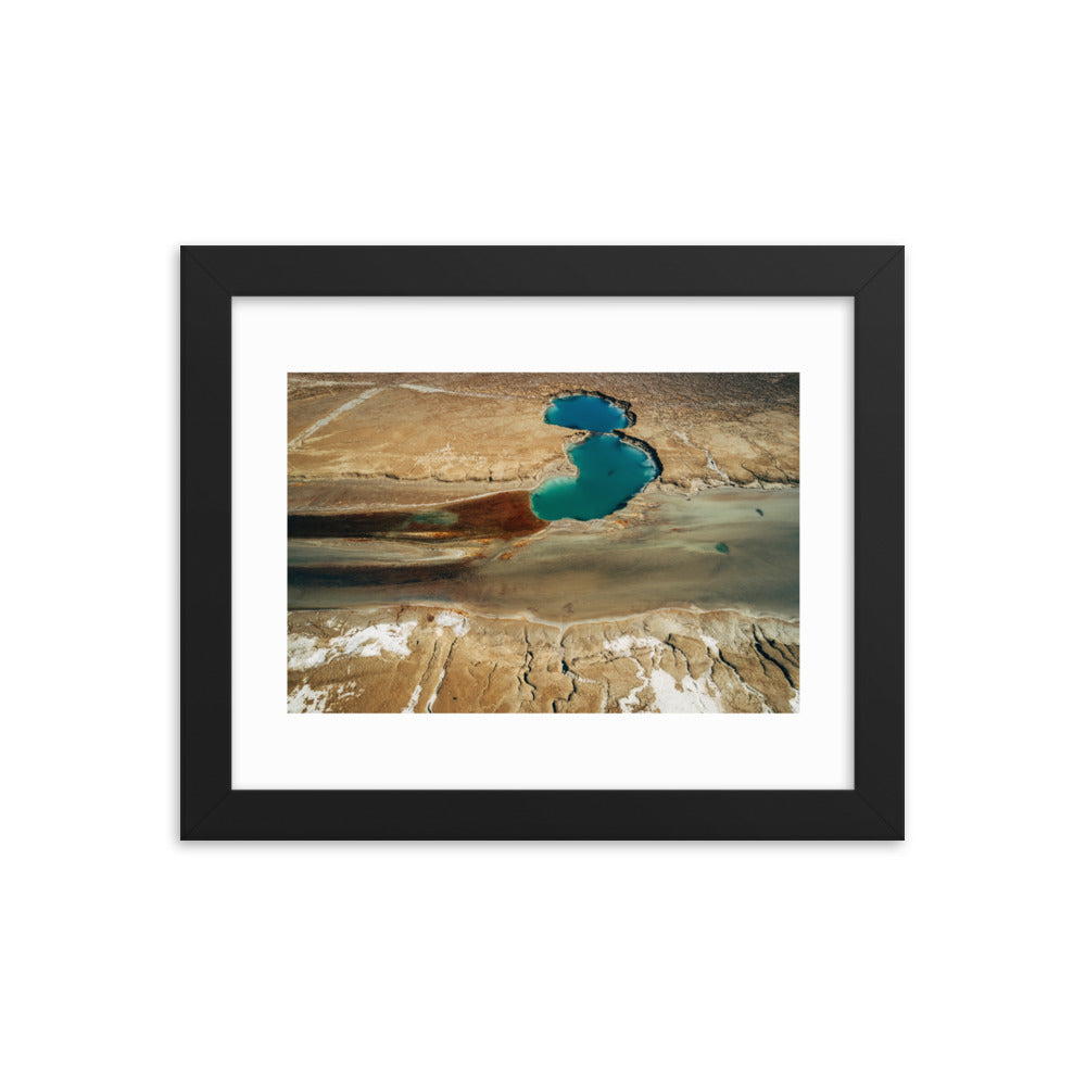 Nature's Abstract Canvas Framed poster