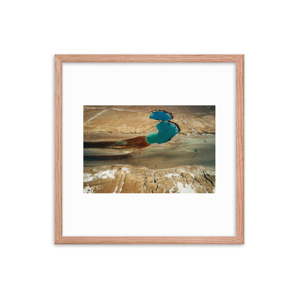 Nature's Abstract Canvas Framed poster