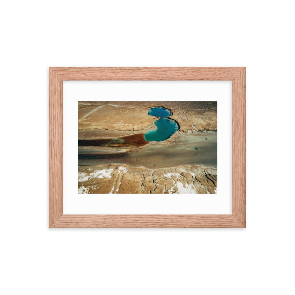 Nature's Abstract Canvas Framed poster