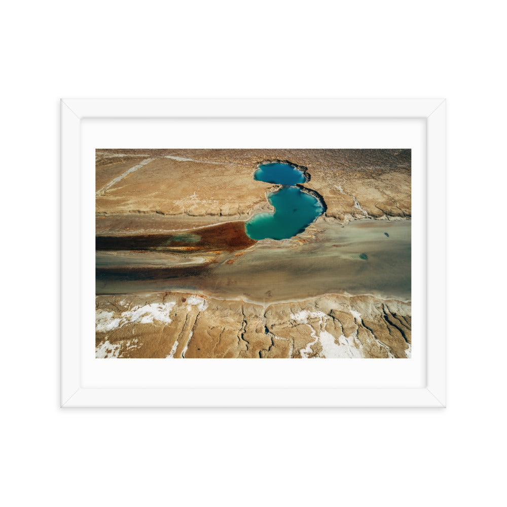 Nature's Abstract Canvas Framed poster