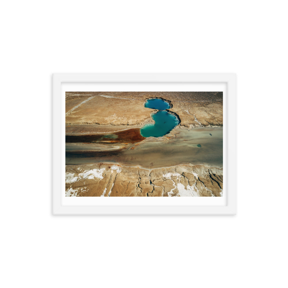 Nature's Abstract Canvas Framed poster