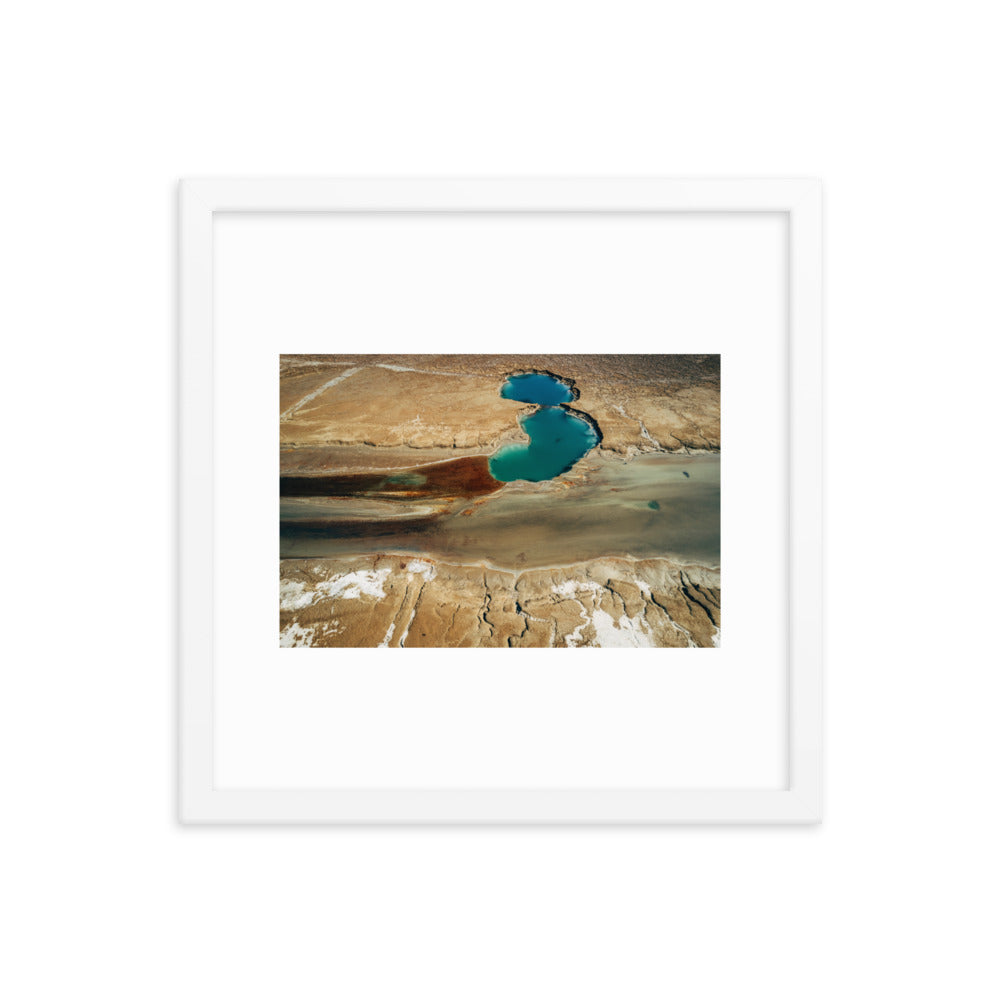 Nature's Abstract Canvas Framed poster