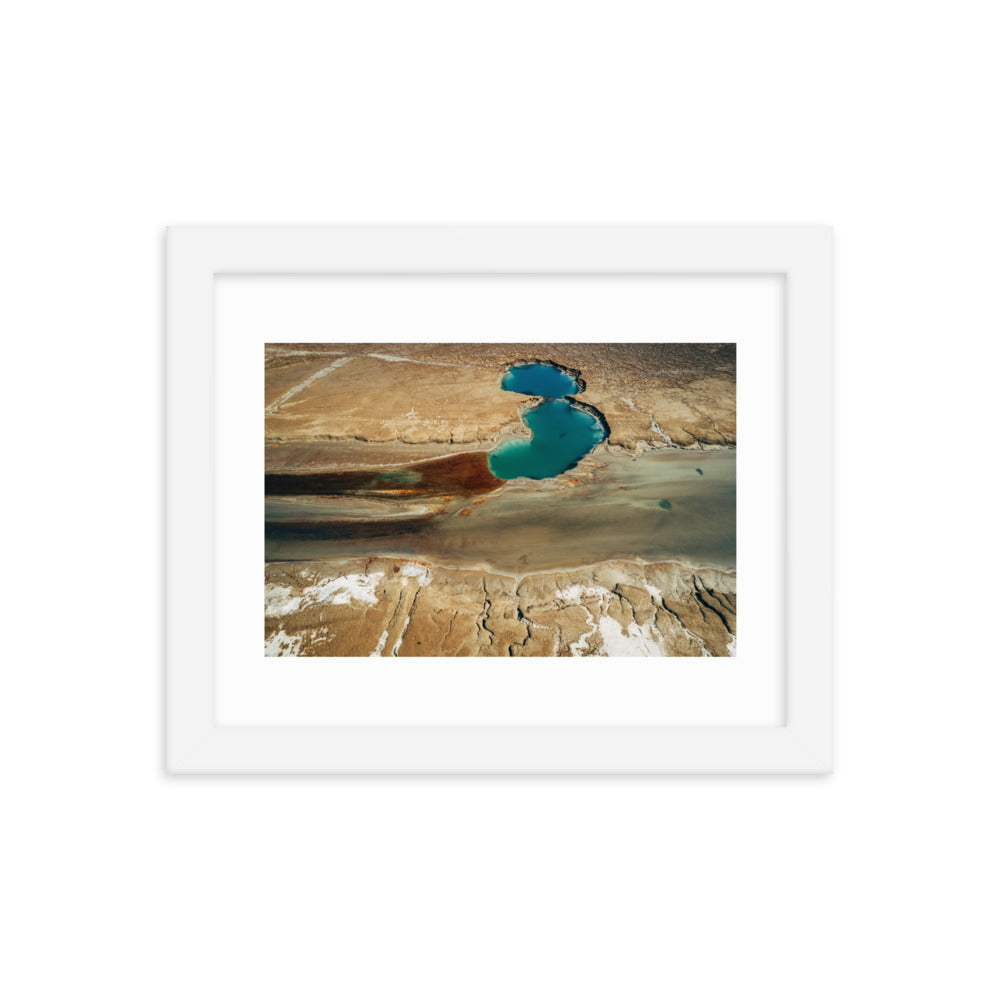 Nature's Abstract Canvas Framed poster